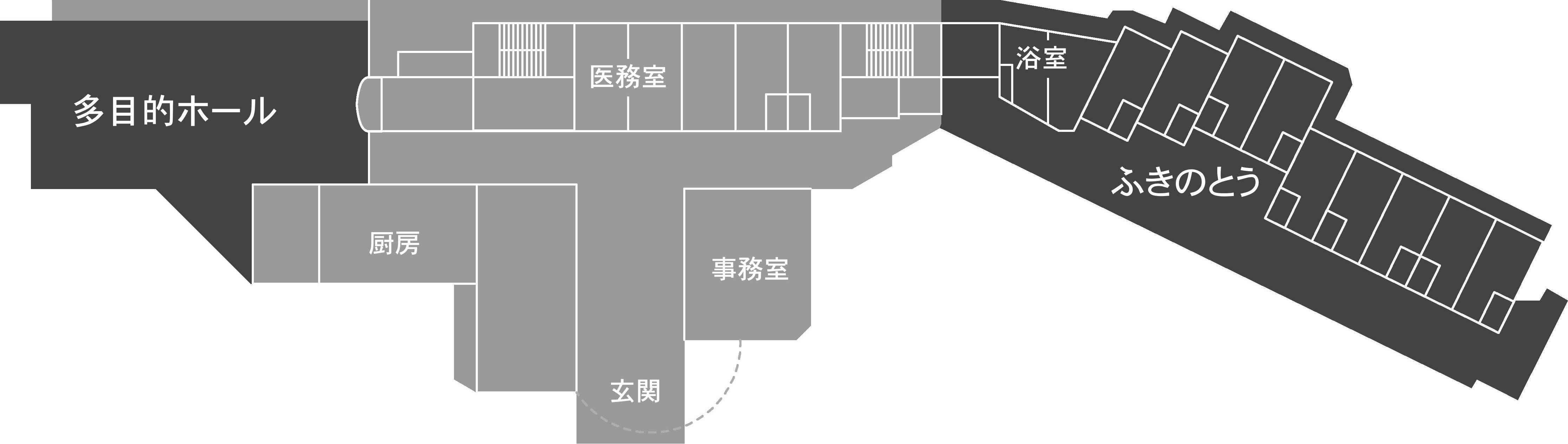 1階のフロア図