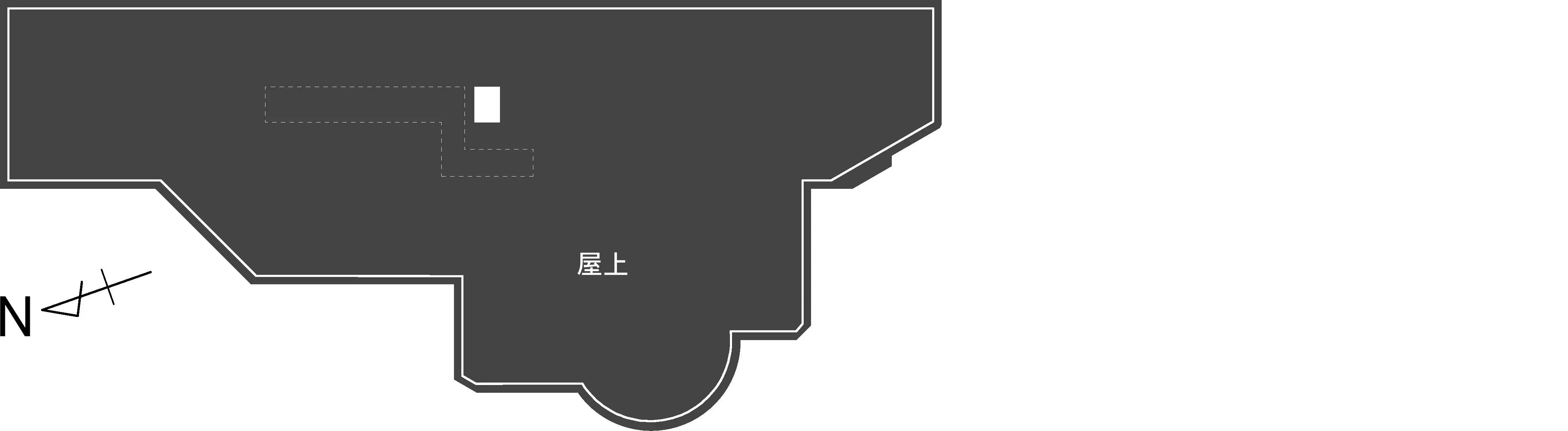 屋上のフロア図